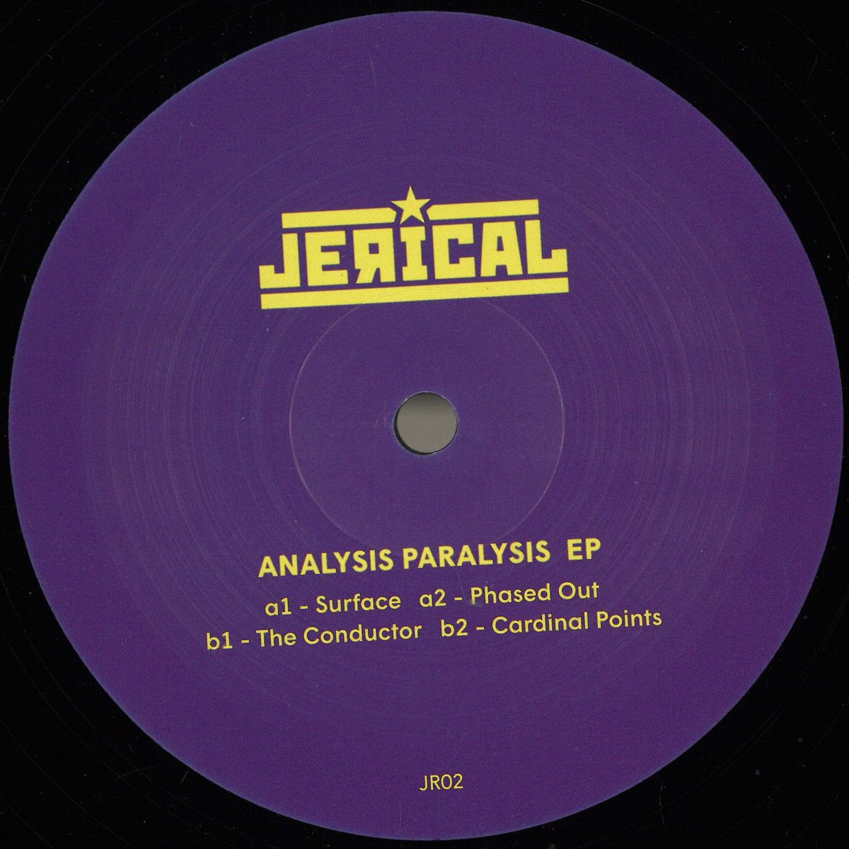 Jerical - ANALYSIS PARALYSIS EP | Jerical Records (JR02) - main