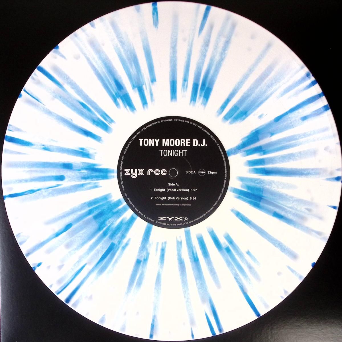 TONY MOORE D.J. - Tonight | Zyx Music (MAXI1191-12) - main