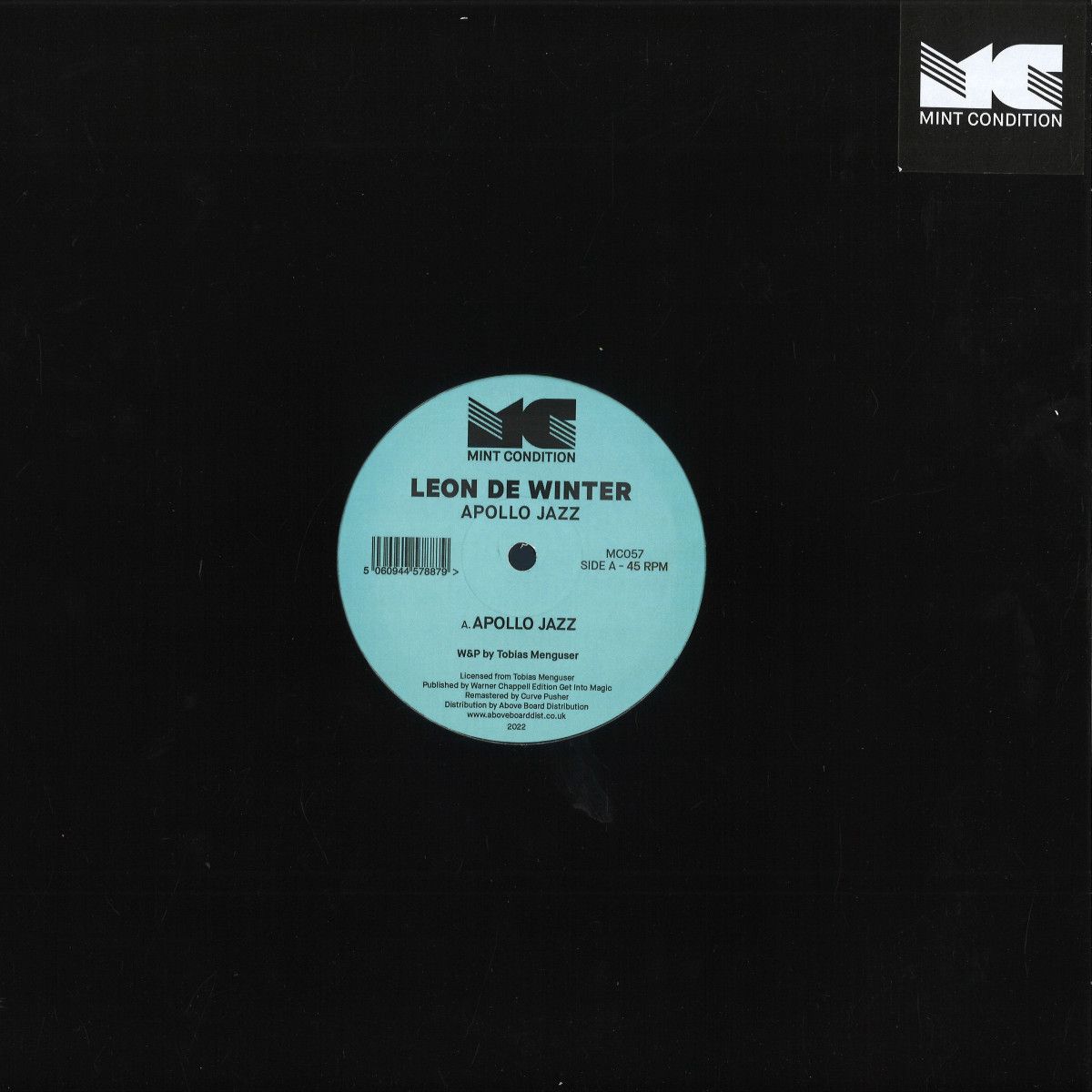 Leon De Winter - Apollo Jazz EP | Mint Condition (MC057) - main