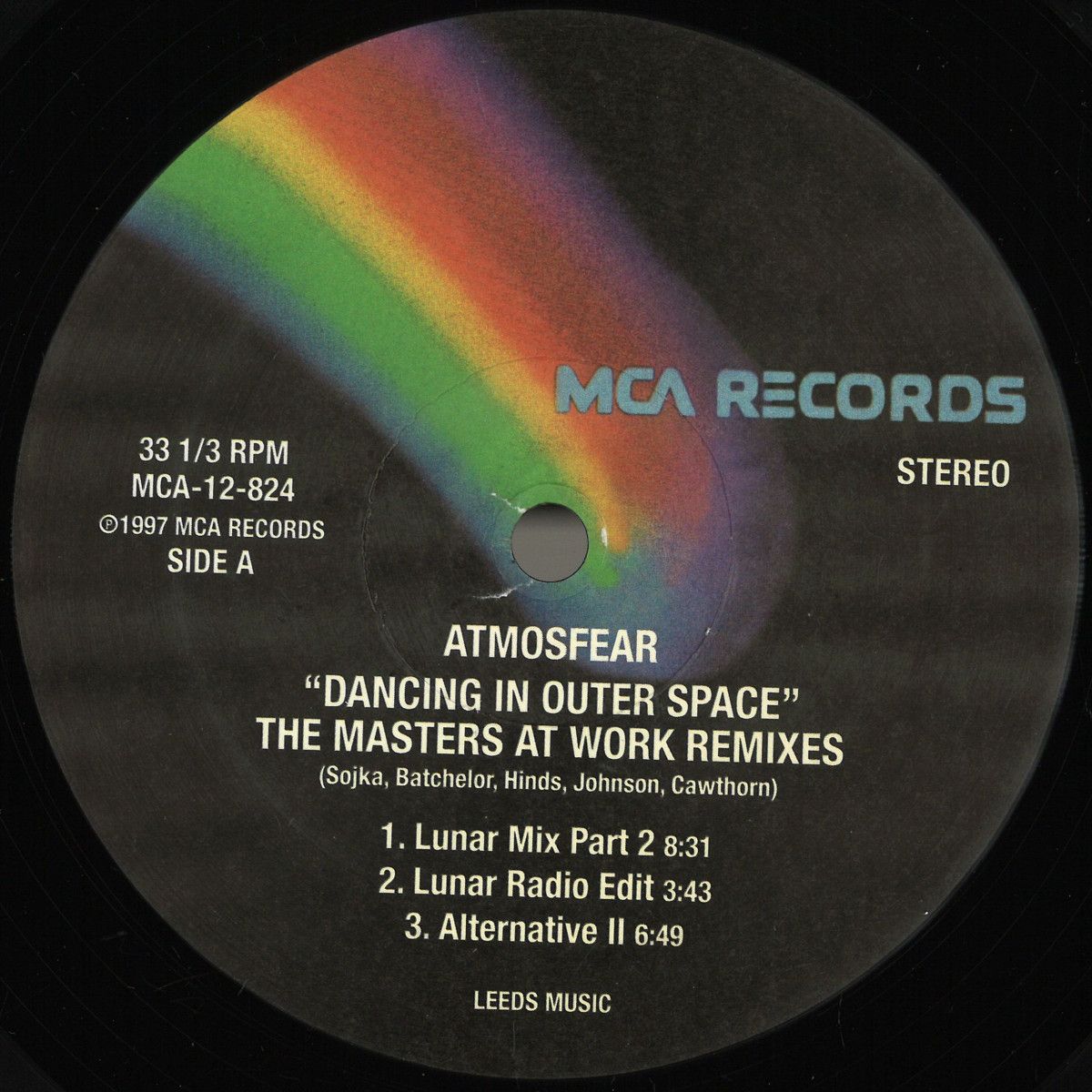 Atmosphere - Dancing in Outer Space (The Masters at Work Remixes) | MCA USA (MCA12824) - main