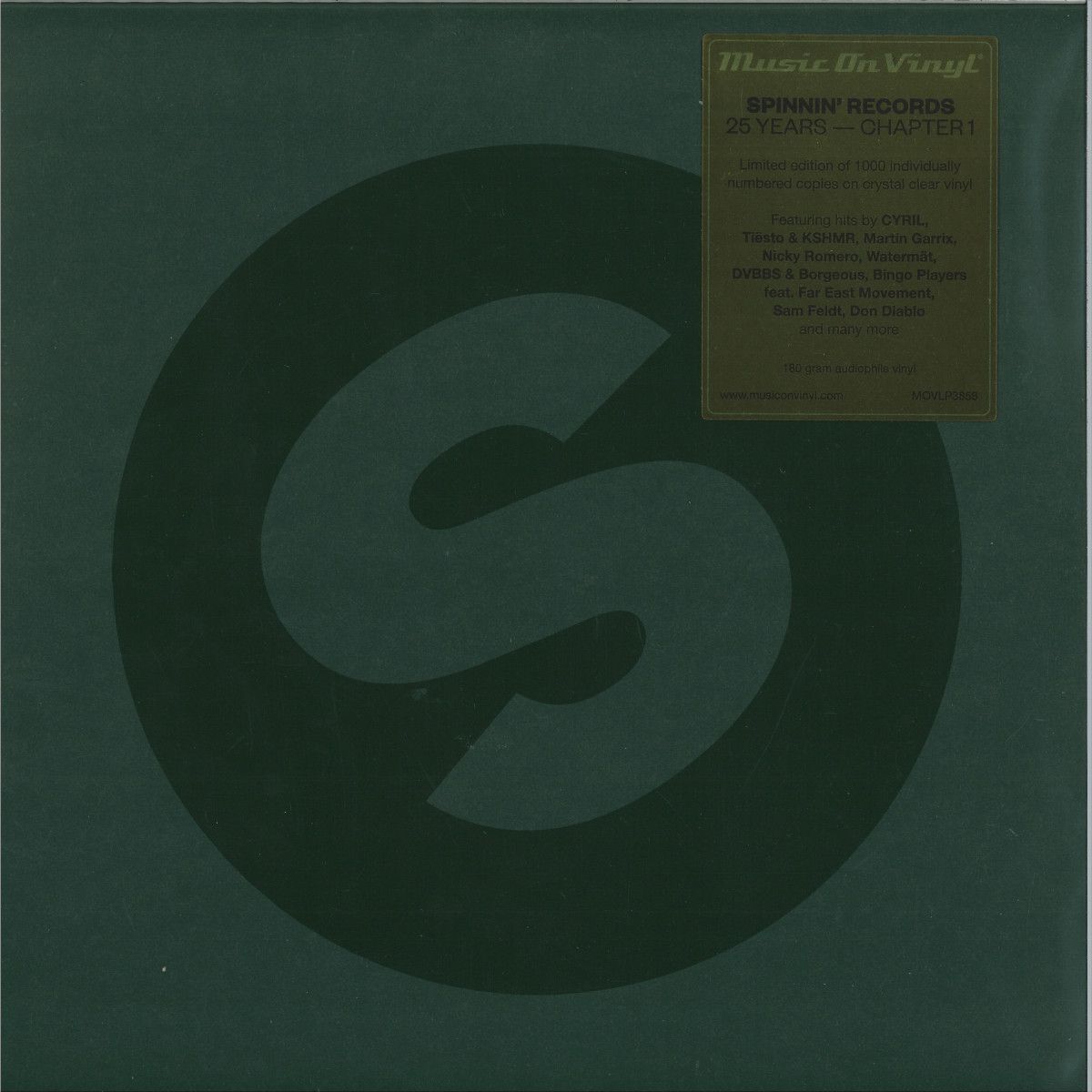 Various - Spinnin' 25 Years...Chapter 1 LP 2x12" | Music On Vinyl (MOVLP3858) - main