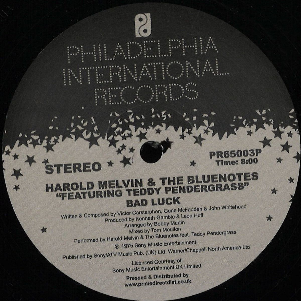 Harold Melvin & The Blue Notes & Teddy Pendergrass - Bad Luck / Don't Leave Me This Way (Tom Moulton Mixes) | PHILADELPHIA INTERNATIONAL REC (PR65003P) - main Harold Melvin & The Blue Notes & Teddy Pendergrass - Bad Luck / Don't Leave Me This Way (Tom Moulton Mixes) | PHILADELPHIA INTERNATIONAL REC (PR65003P) - main