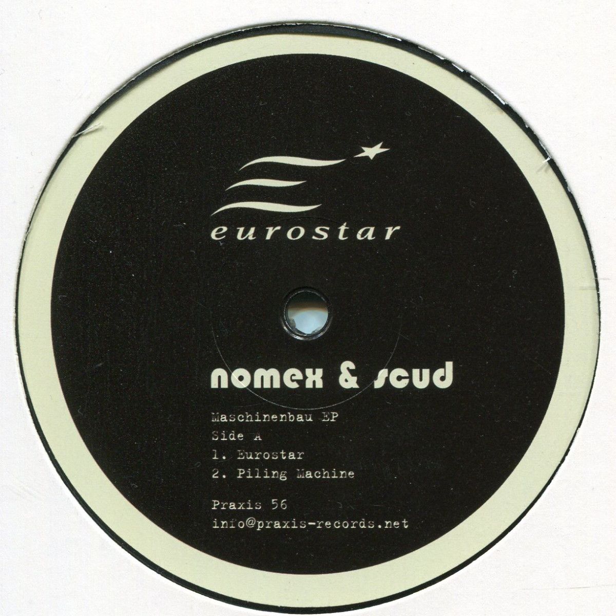 Nomex & Dj Scud - Eurostar / Total Destruction | Praxis (PRAXIS56) Nomex & Dj Scud - Eurostar / Total Destruction | Praxis (PRAXIS56)