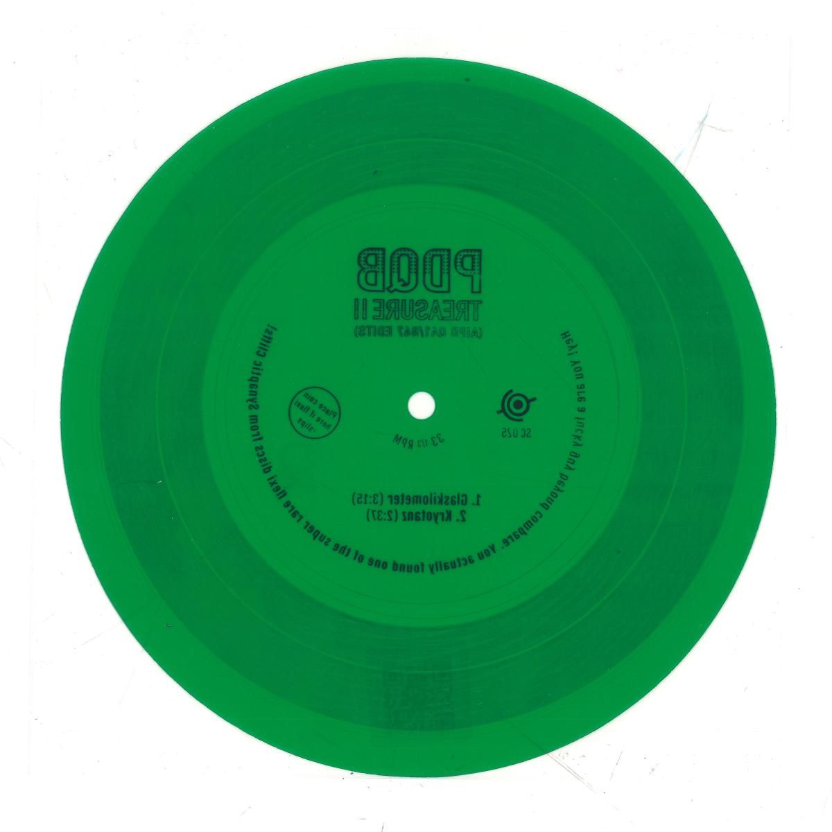 pdqb - Treasure II (7") | Synaptic Cliffs (SC025) pdqb - Treasure II (7") | Synaptic Cliffs (SC025)