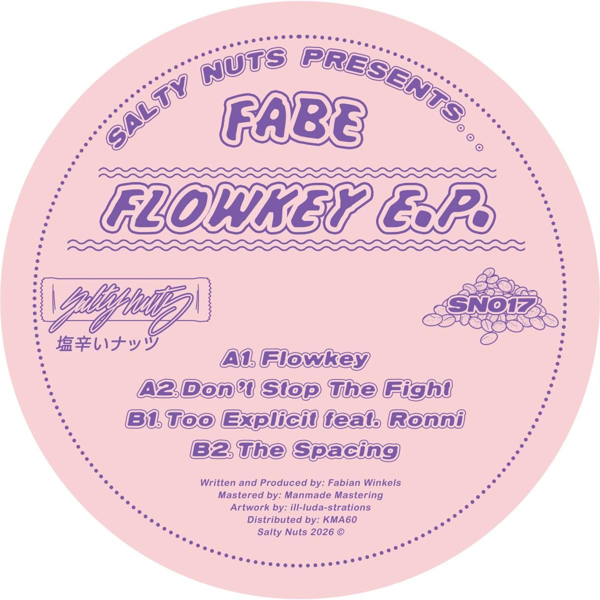 Fabe - Flowkey EP | Salty Nuts (SN017) - main