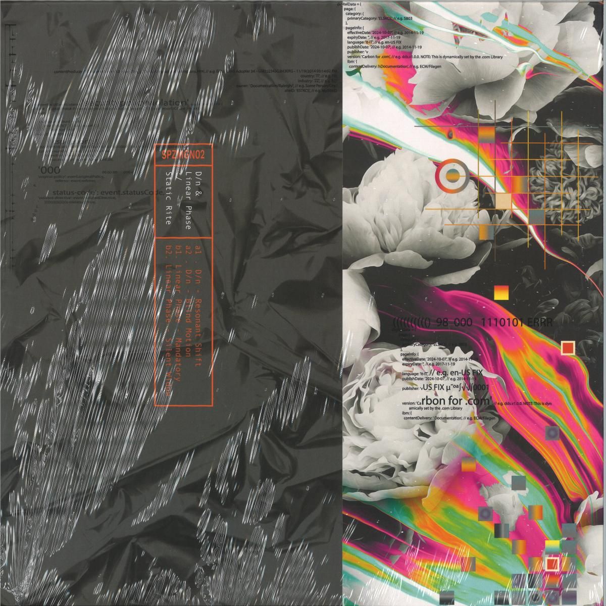 D  &  N  &  Linear Phase - Static Rite | Spazio Magnetico (SPZMGN02) - main