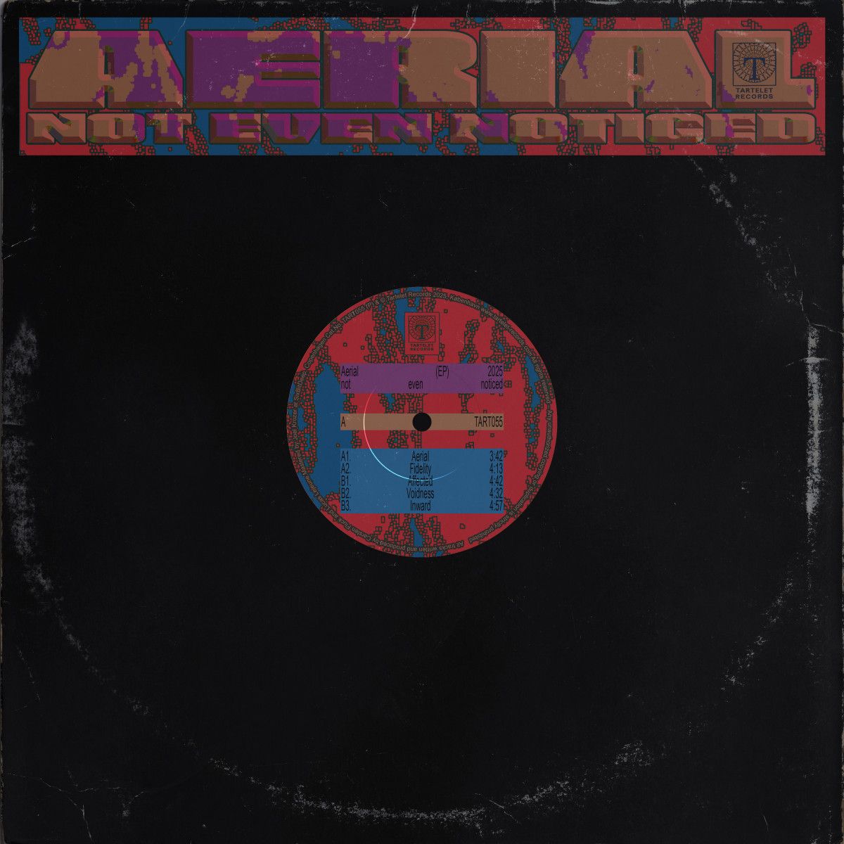 Not Even Noticed - Aerial | Tartelet Records (TART055) - main