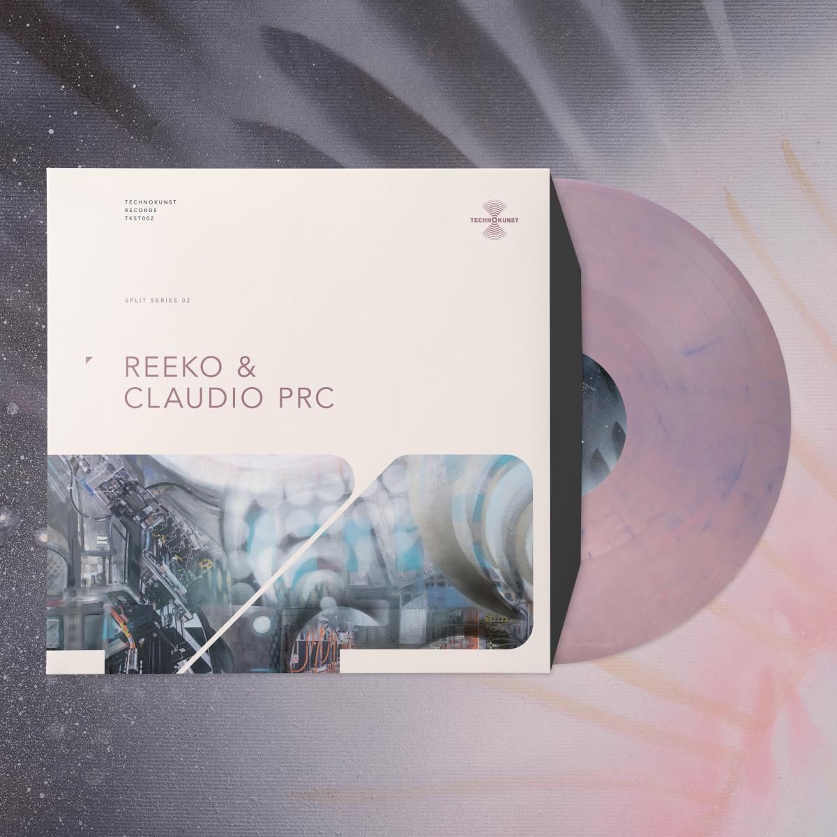 Claudio PRC  &  Reeko - Split Series 02 | Technokunst Records (TKST002LTD)