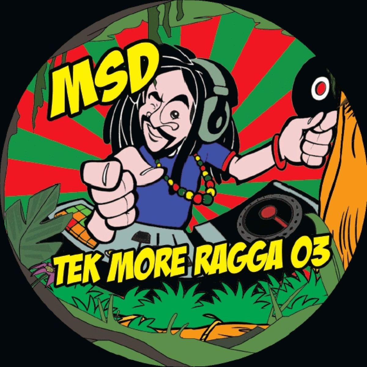 Msd - MSD In Dub With Raggatek | Tek More Ragga (TMR03) Msd - MSD In Dub With Raggatek | Tek More Ragga (TMR03)