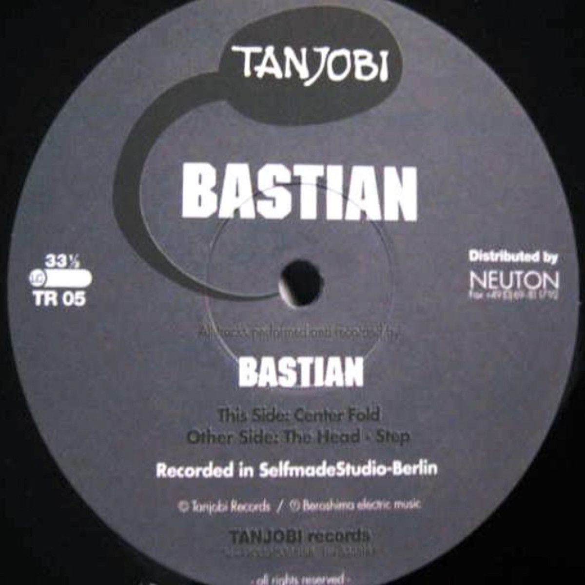 Bastian - Center Fold | Tanjobi Records (TR05) - main