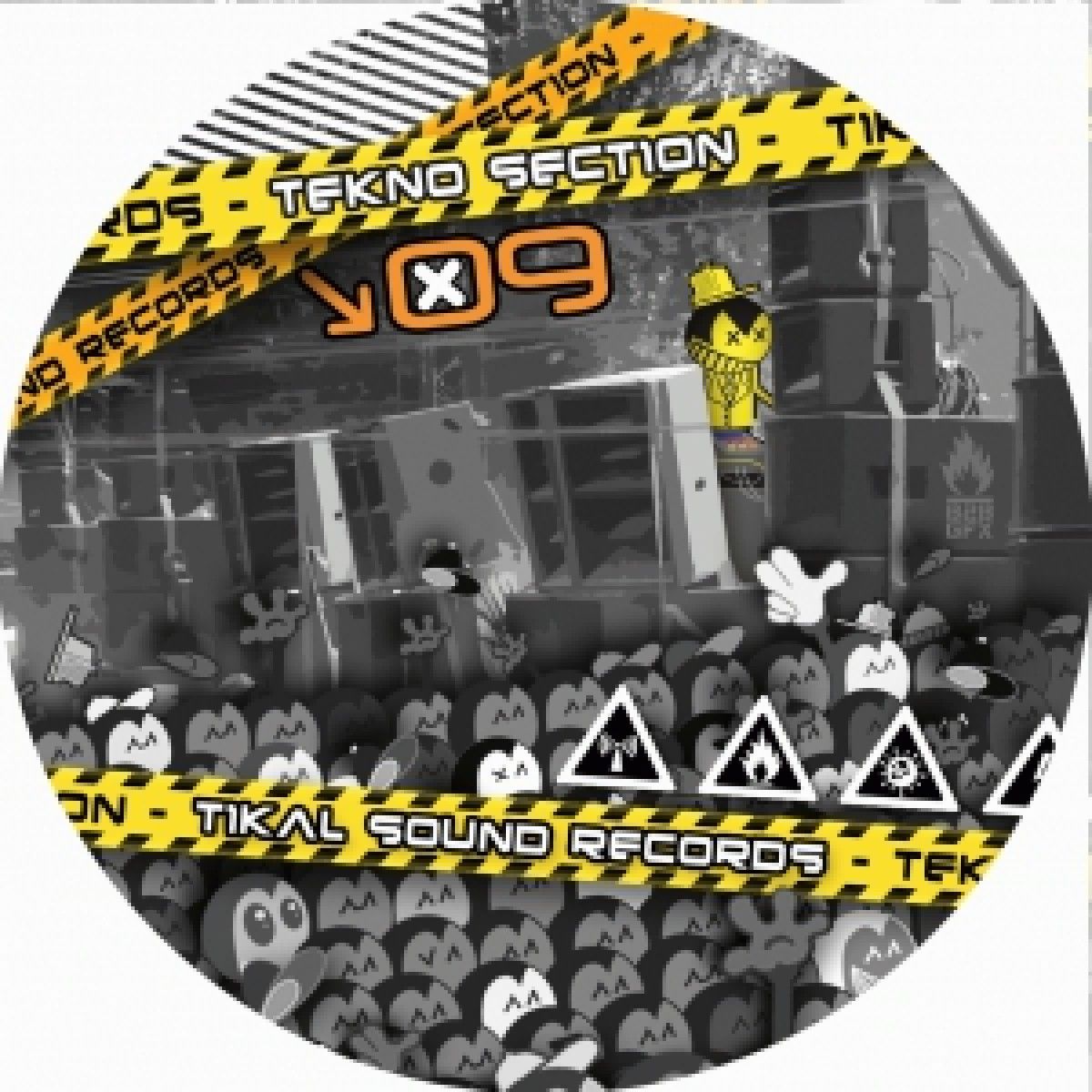 Nkod Oqp Crew  &  La Freepouille Sagouo  &  S Crew  &  Back2Kick Tikal Sound Records  &  Total Rekurt Reve Party - Tekno Section 09 | Tikal Sound Records (TS09) - main