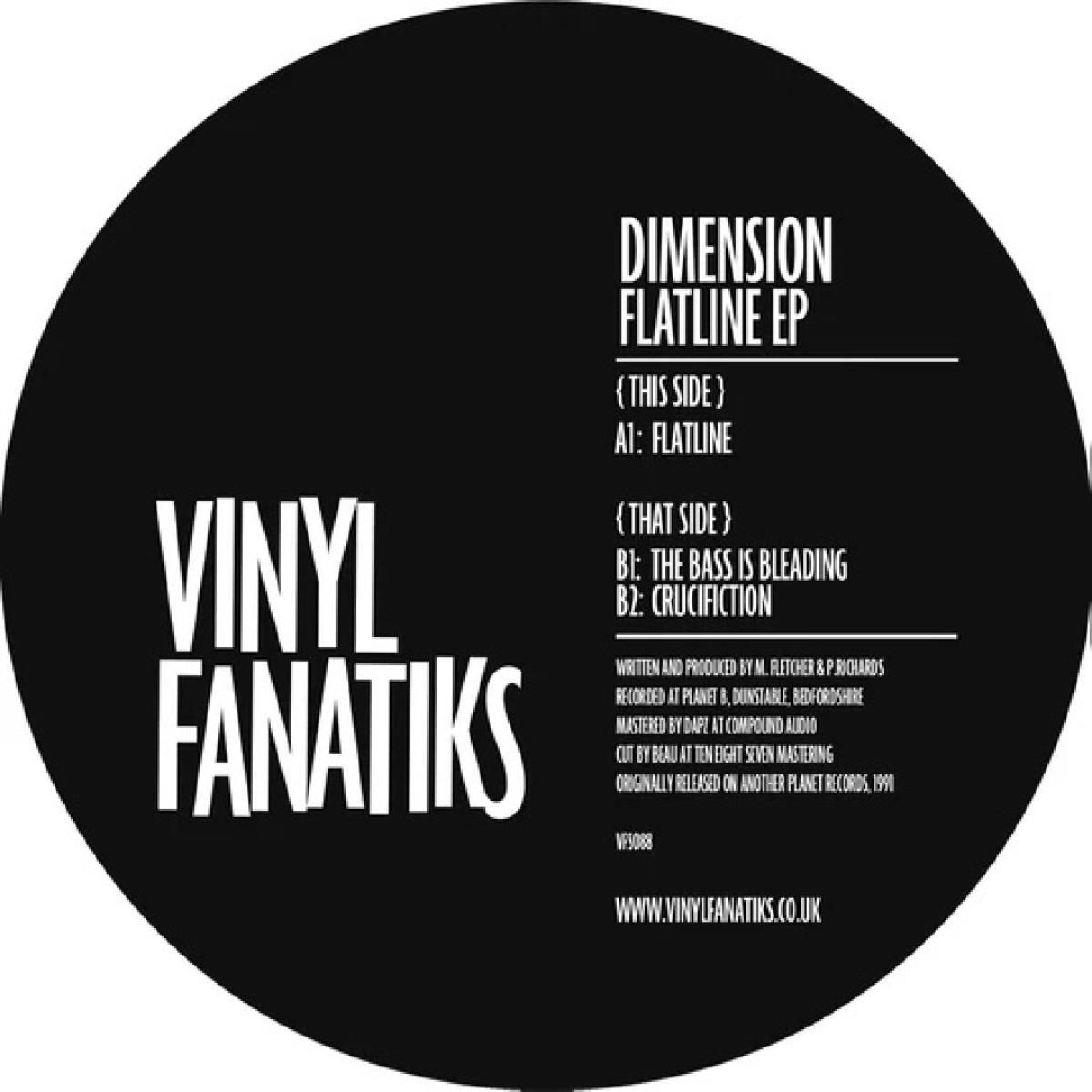 Dimension - Flatline EP | Vinyl Fanatiks (VFS088)