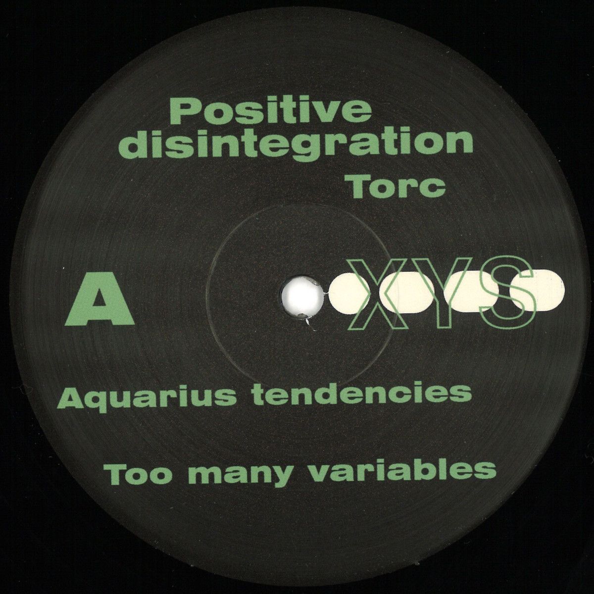 Torc - Positive Disintegration | X/Y/Secret (XYS002NOCOVER) - main Torc - Positive Disintegration | X/Y/Secret (XYS002NOCOVER) - main