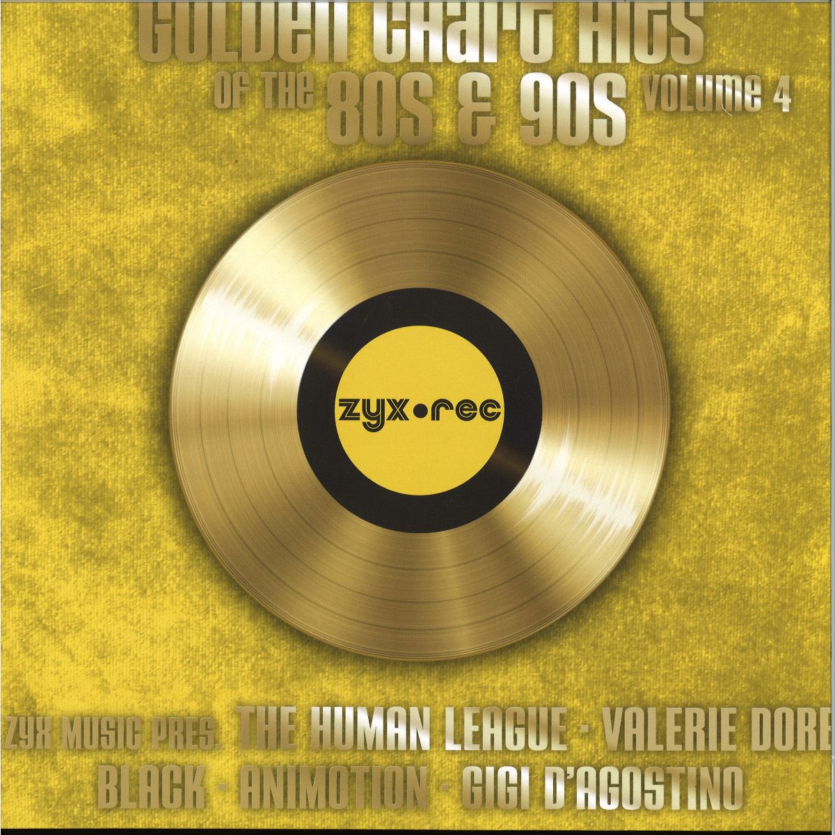 Various - Golden Chart Hits Of The 80s & 90s Vol.4 LP | Zyx Music (ZYX55967-1)
