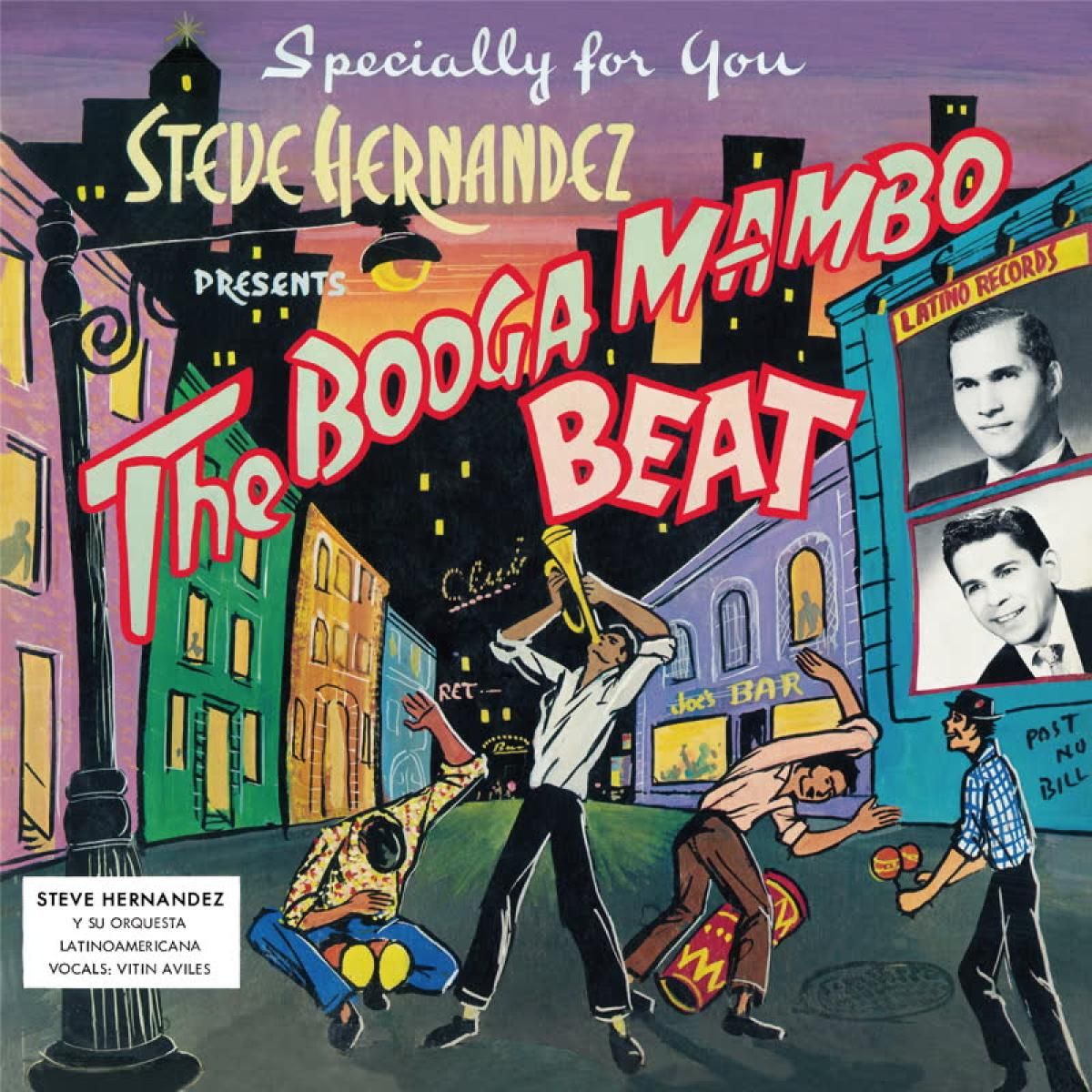 Steve Hernandez Y Su Orquesta Latinoamericana - The Booga Mambo Beat LP | Rocafort Records (ROCLP013) - main Steve Hernandez Y Su Orquesta Latinoamericana - The Booga Mambo Beat LP | Rocafort Records (ROCLP013) - main