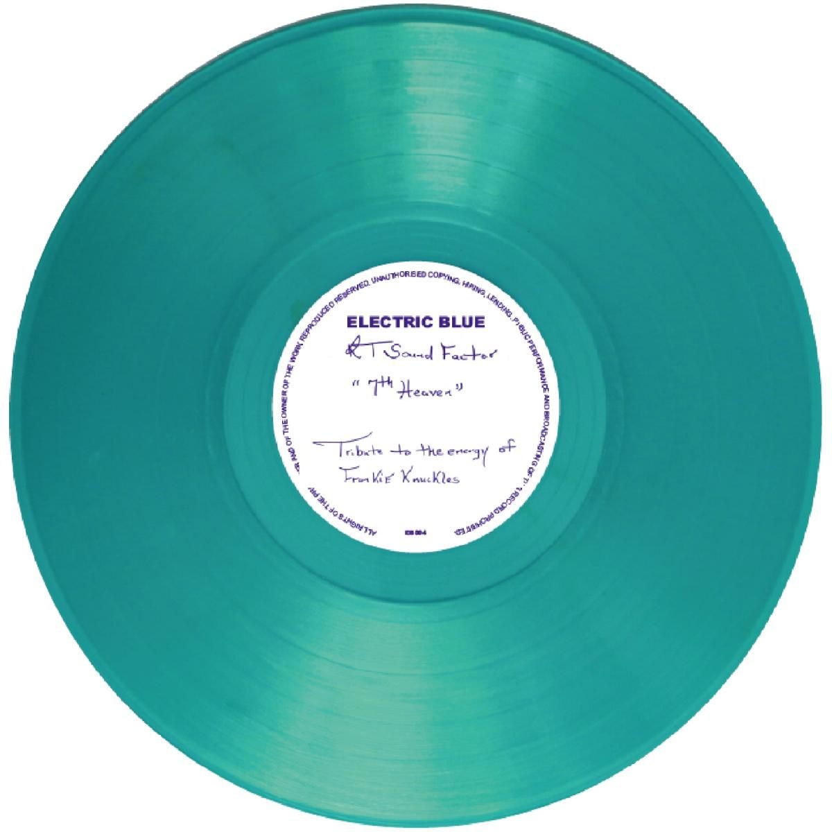 Ron Trent - 7th Heaven - Tribute To The Memory Of Frankie Knuckles | Electric Blue (EB004T) - main Ron Trent - 7th Heaven - Tribute To The Memory Of Frankie Knuckles | Electric Blue (EB004T) - main