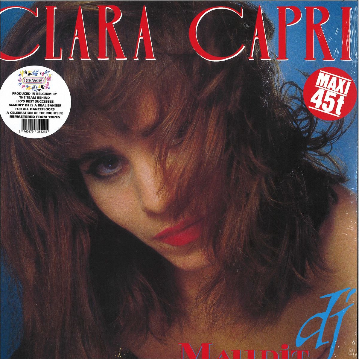 Clara Capri - Maudit Deejay | Discomatin (DISCOMAT006) - main