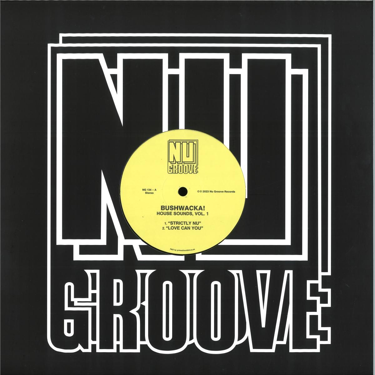 Bushwacka - House Sounds, Vol. 1 | Nu Groove (NG134)