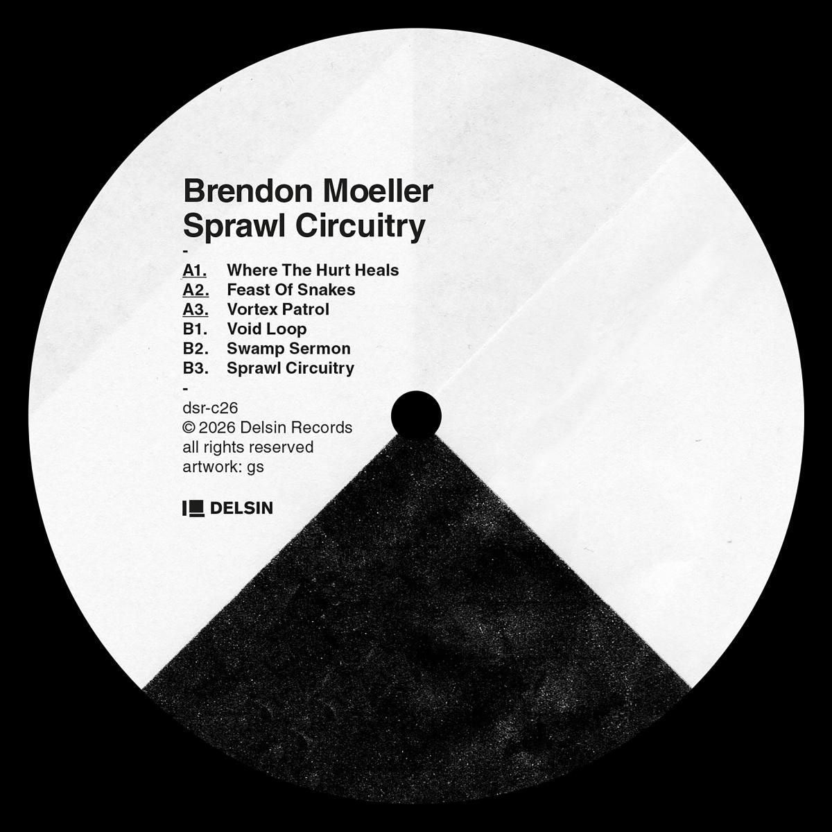 Brendon Moeller - Sprawl Circuitry | Delsin Records (DSR/C26) - main Brendon Moeller - Sprawl Circuitry | Delsin Records (DSR/C26) - main