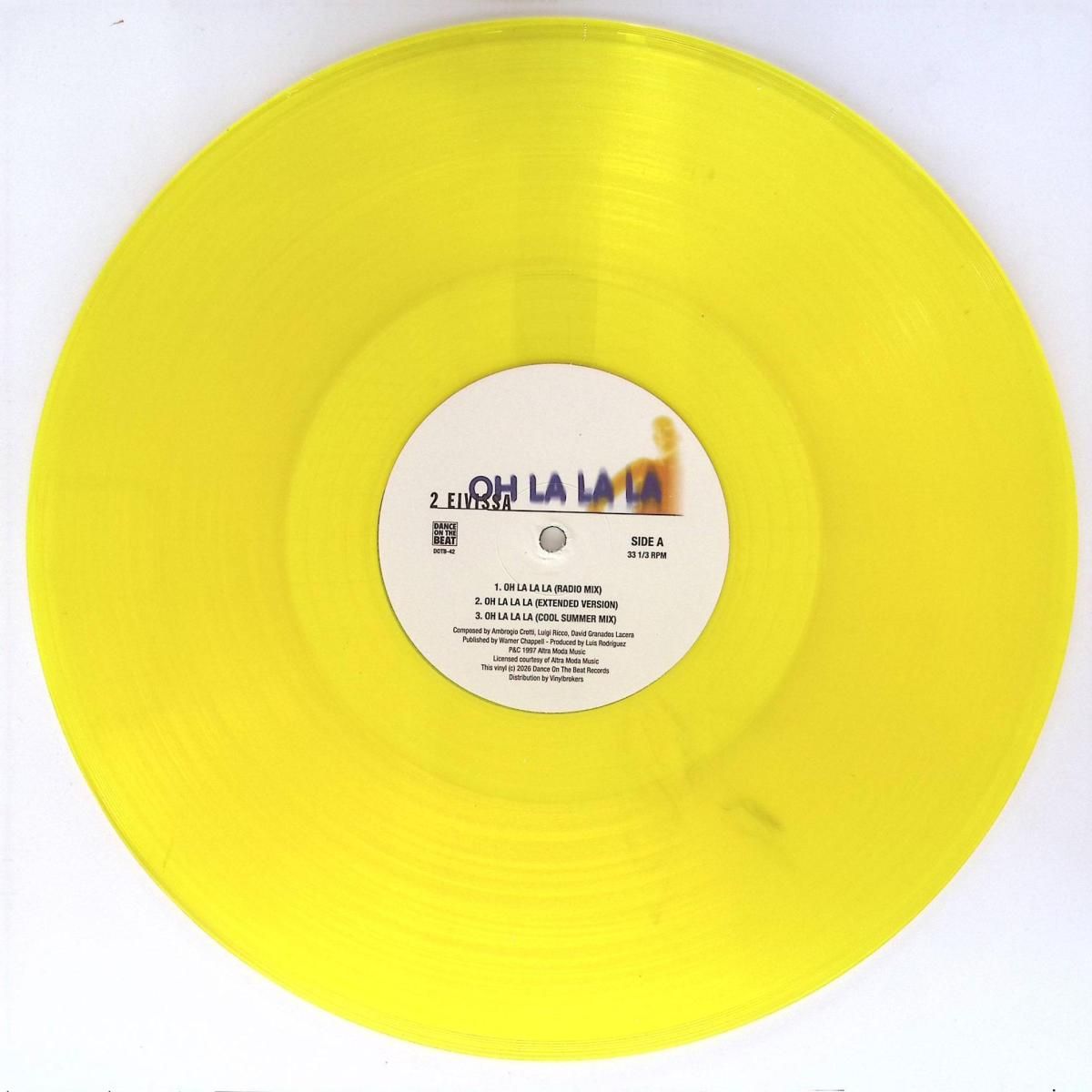 2 EIVISSA - OH LA LA LA | Dance On The Beat (DOTB-42) - main