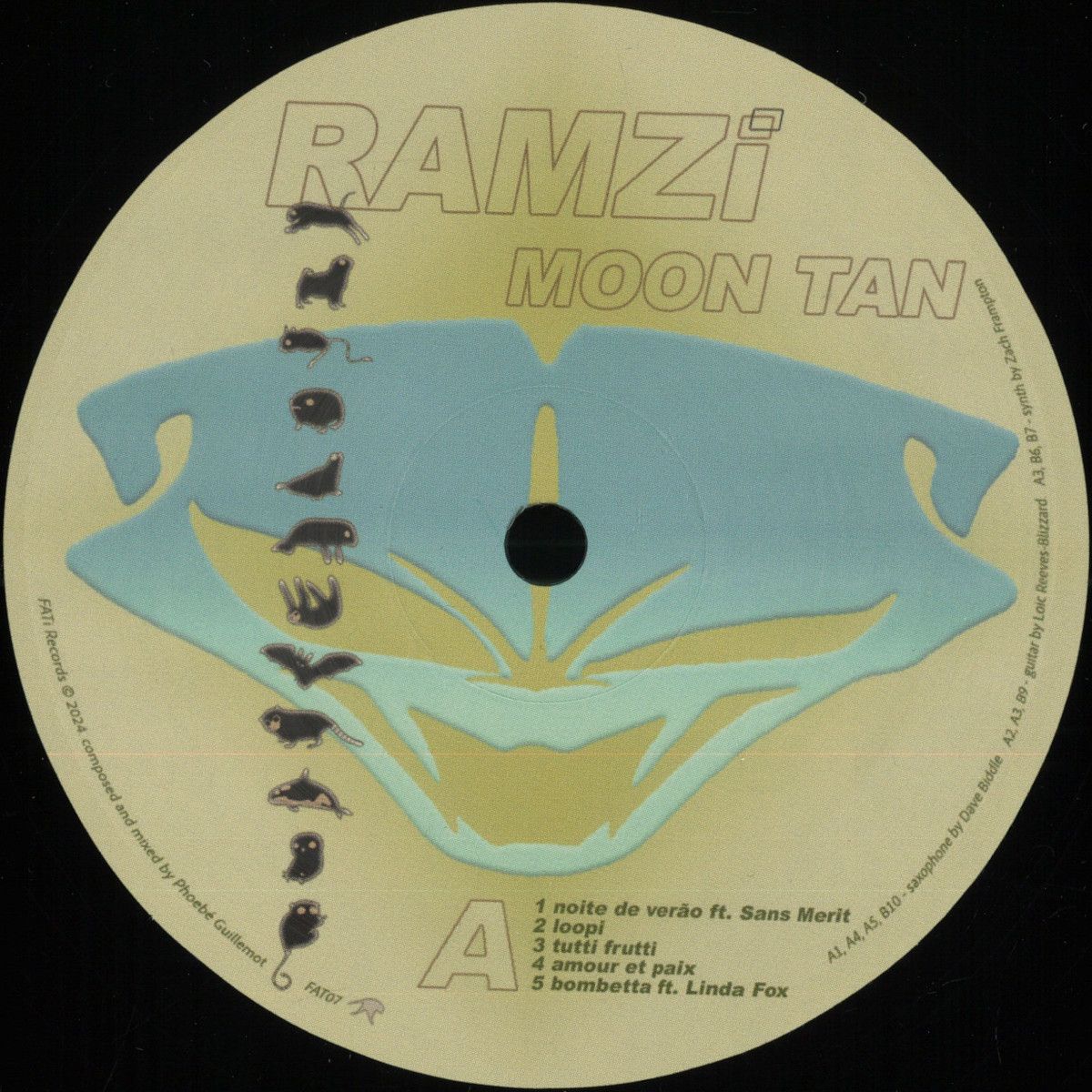 Ramzi - moon tan LP | FATi Records (FAT07) - main