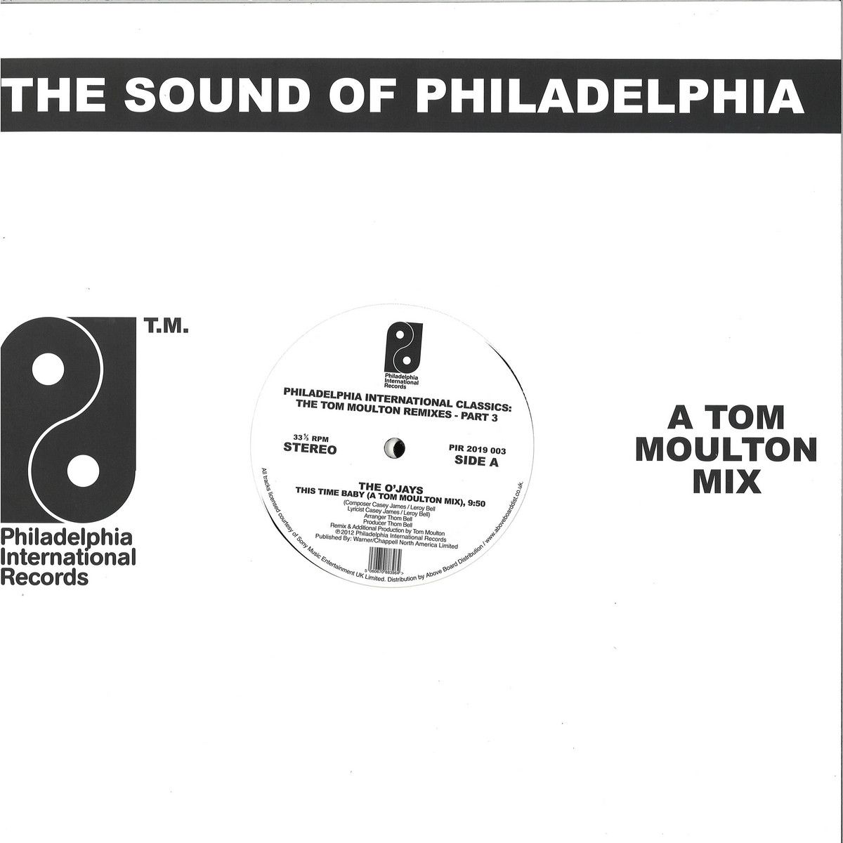 Various - Philadelphia International Classics - The Tom Moulton Remixes: Part 3 | PHILADELPHIA INTERNATIONAL REC (PIR2019003) - main