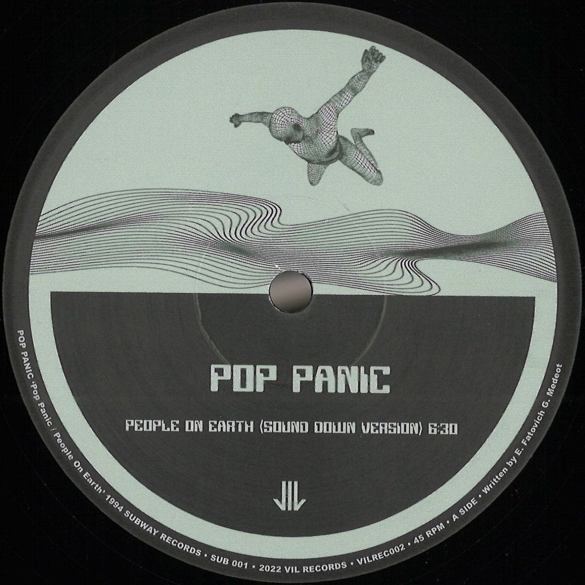 Pop Panic - POP PANIC / PEOPLE ON EARTH | VIL Records (VILREC002) - main