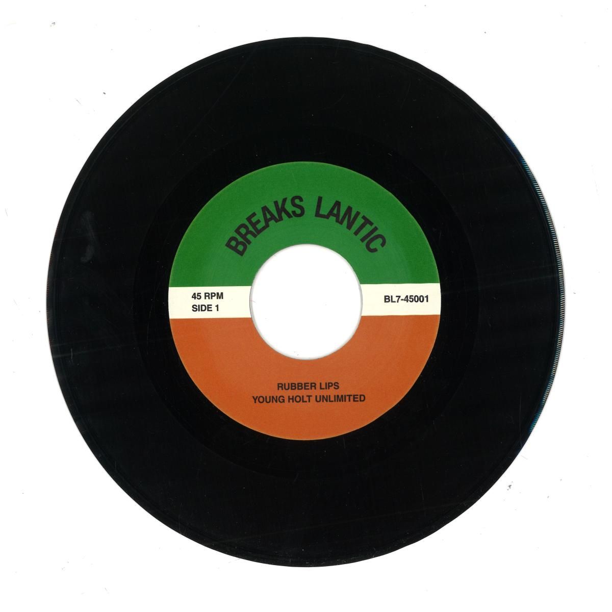 Young Holt Unlimited - Rubber lips / Bumping up Young Street (7") | Breaks Lantic (BL7-45001) - main