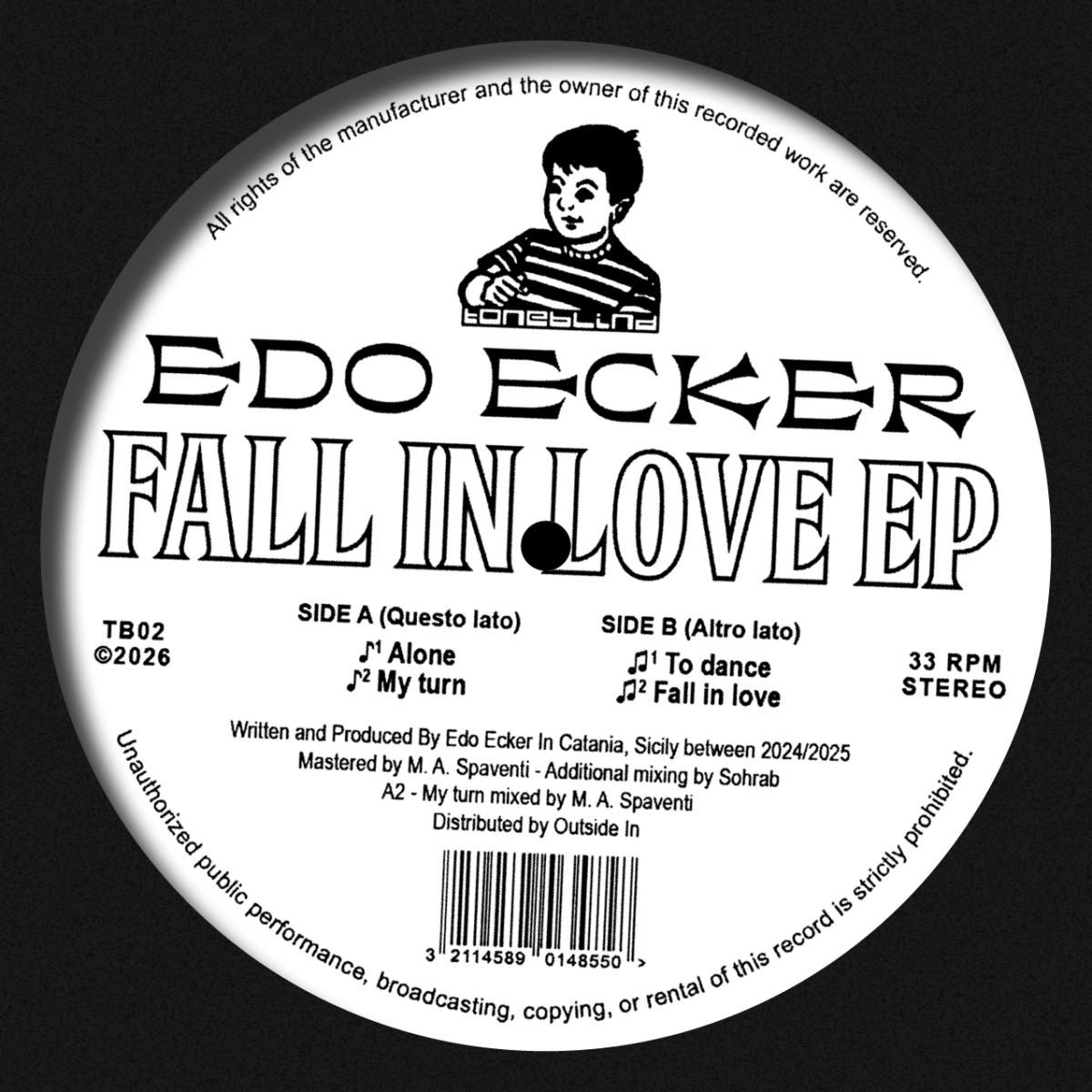 Edo Ecker - Fall In Love E.P | Toneblind (TB02) - main