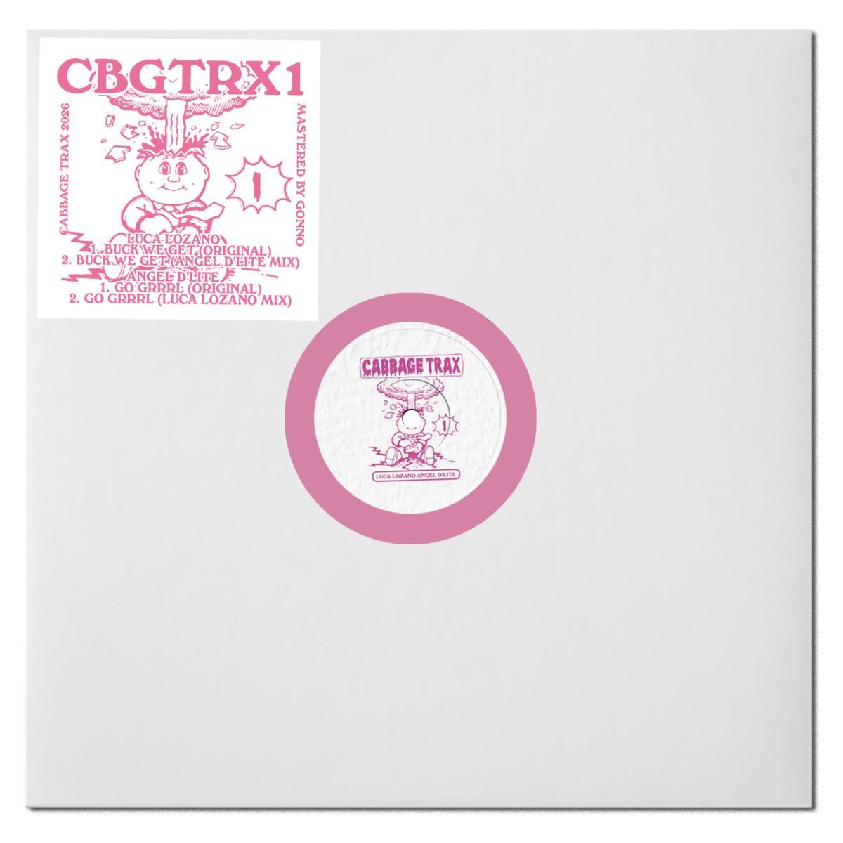 Luca Lozano  &  Angel D'lite - CABBAGE TRAX 1 | Klasse Wrecks (CBGTRX1) - main