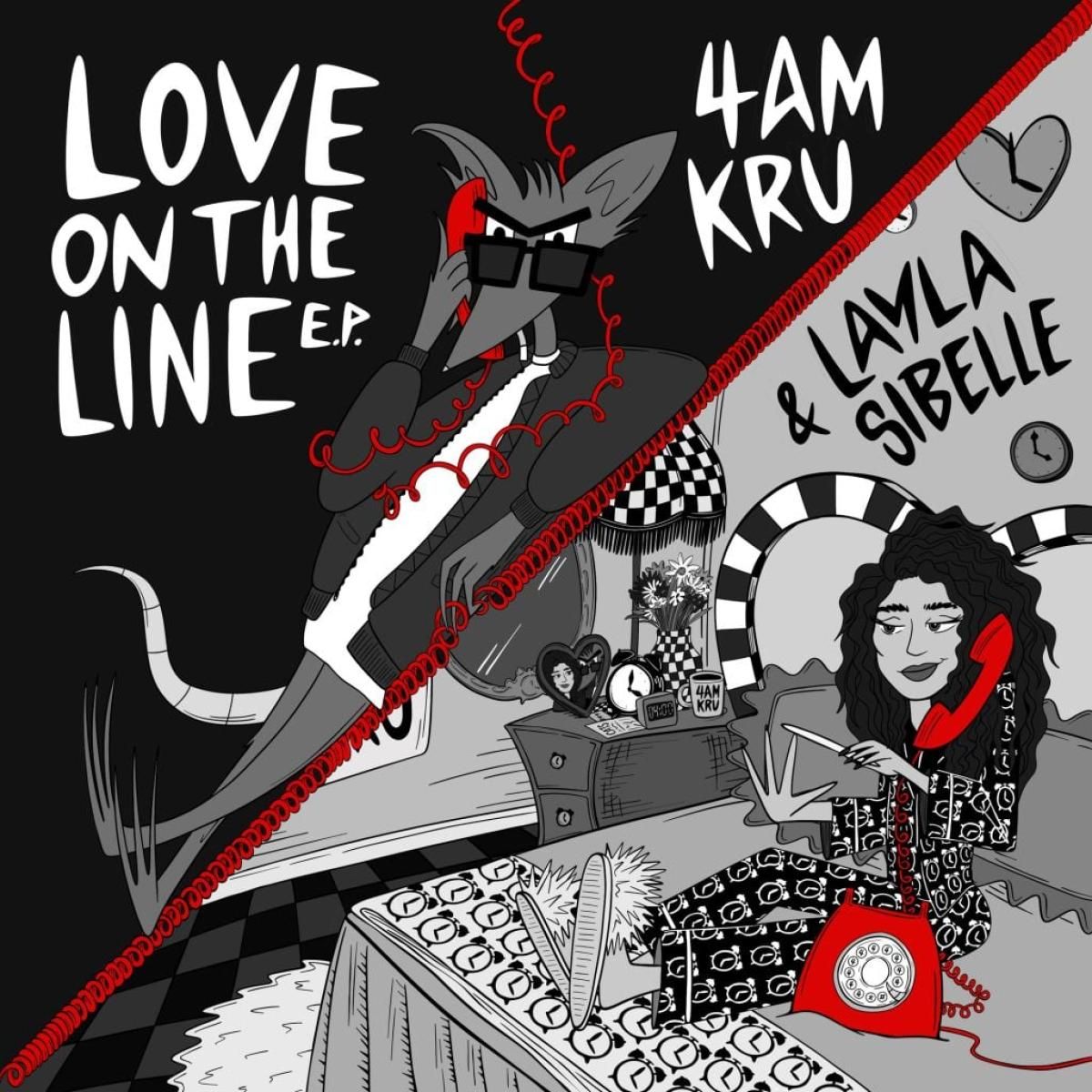 4am Kru  &  Layla Sibelle - Love On The Line | Embrace The Real Records (4AMKVEP01) - main