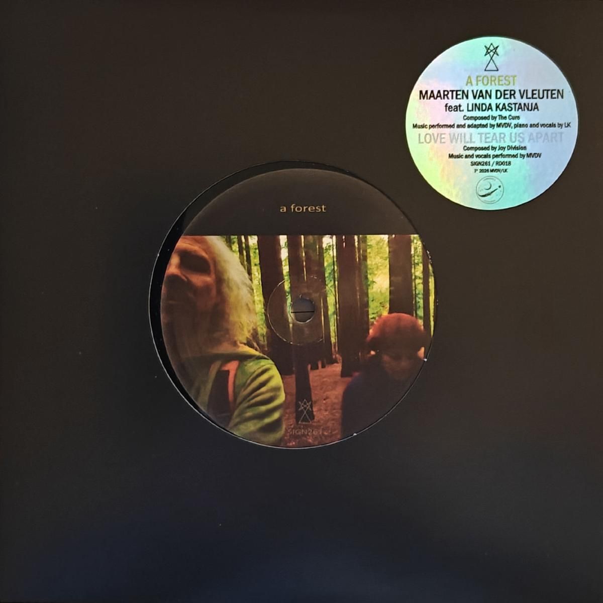 Maarten van der Vleuten  &  Linda Kastanja - A Forest / Love Will Tear Us Apart | Signum Recordings / re:discovery records (SIGN261/RD018) - main