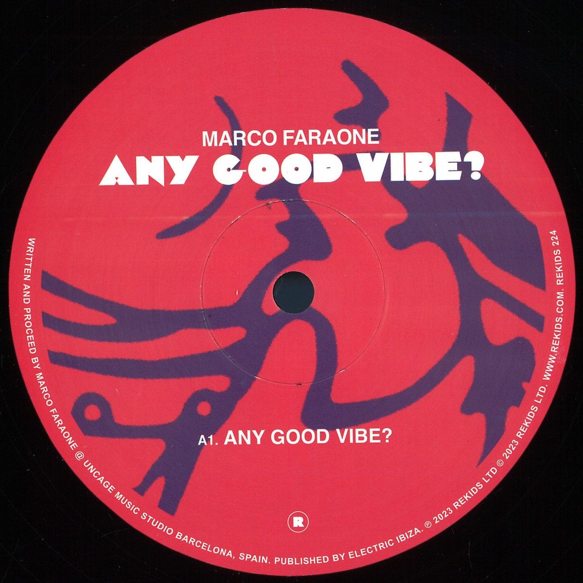 Marco Faraone - Any Good Vibe? | Rekids (REKIDS224) - main