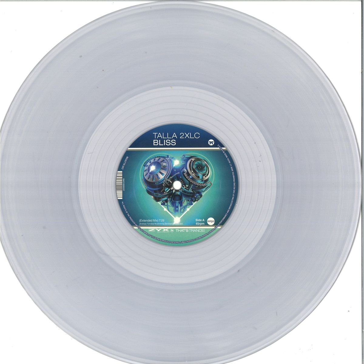 Talla 2Xlc - Bliss / No Fate | Zyx Music (MAXITTR002) - main