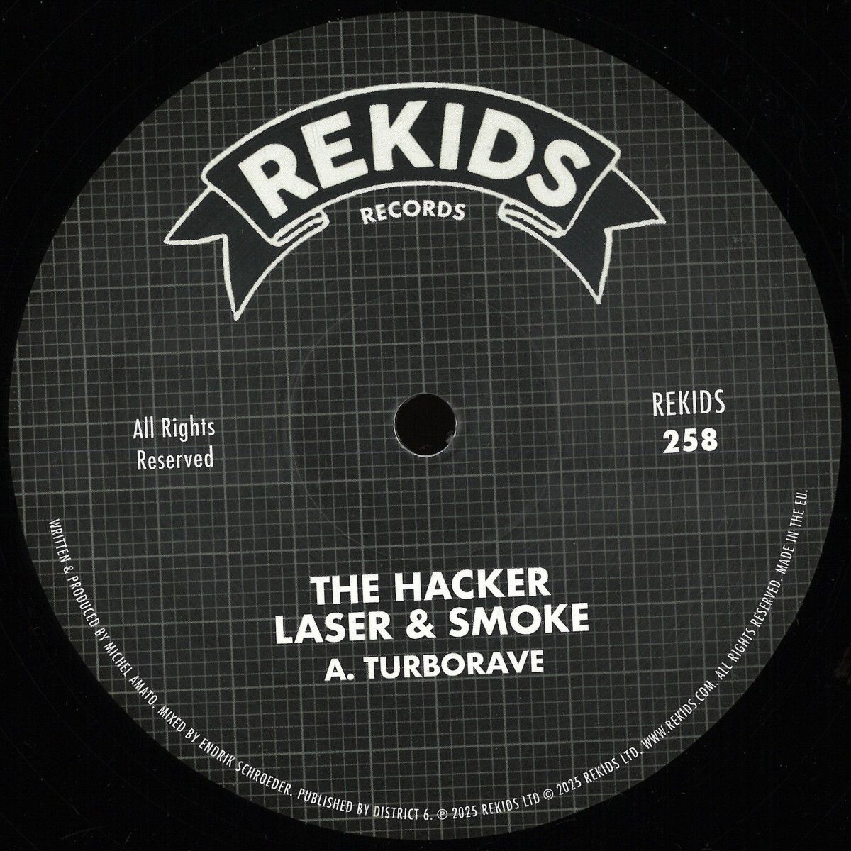 The Hacker - Laser & Smoke | Rekids (REKIDS258) - main