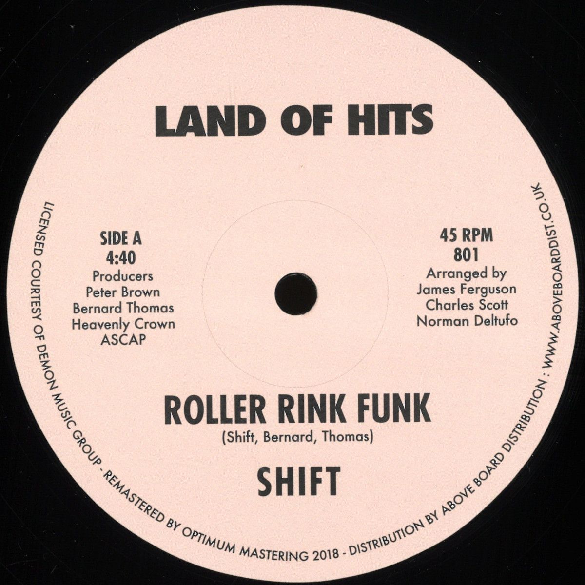 Shift - Rolle Rink funk | Land of Hits (801) - main Shift - Rolle Rink funk | Land of Hits (801) - main