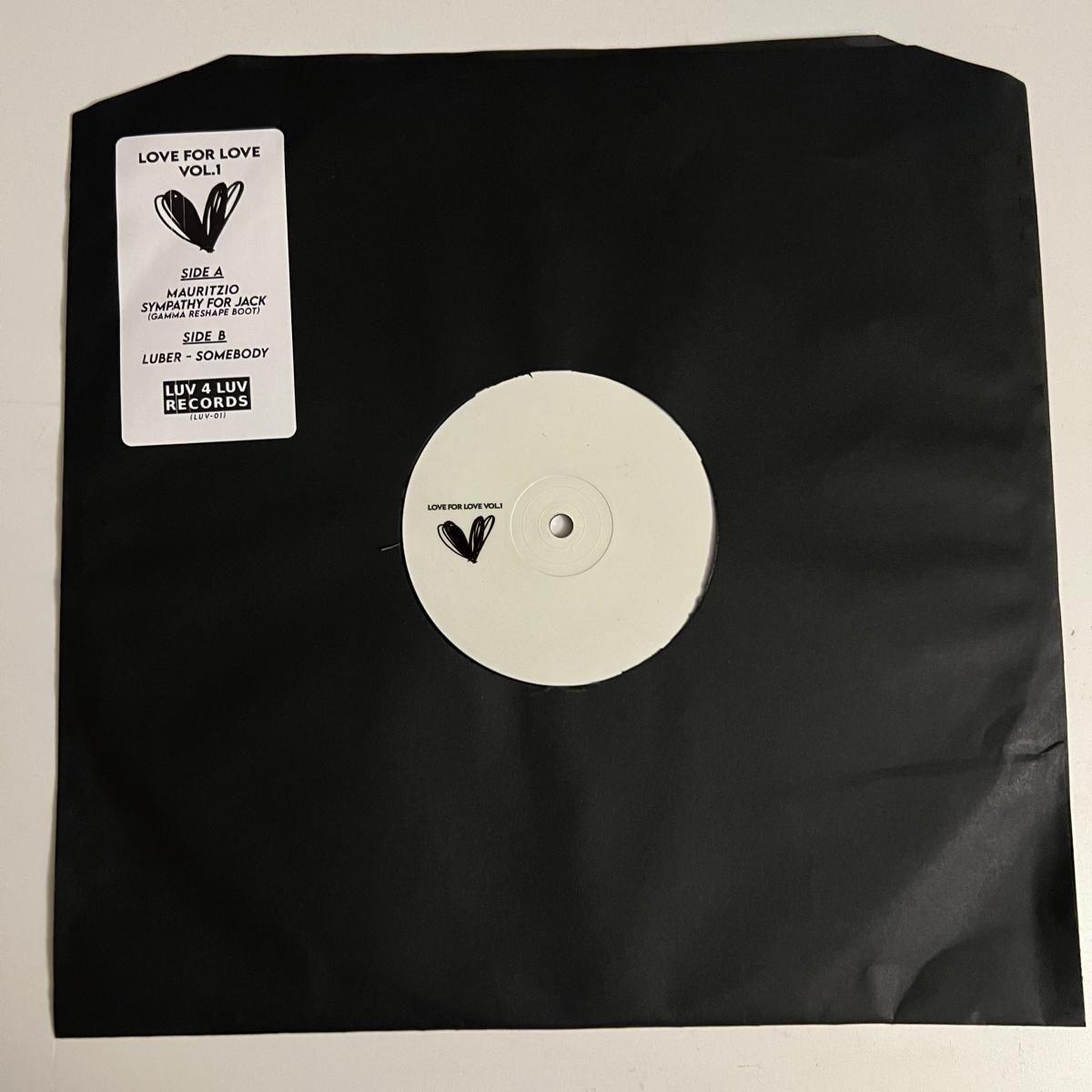 Mauritzio & Luber - Love For Love Vol.1 | Luv 4 Luv records (LUV-01) Mauritzio & Luber - Love For Love Vol.1 | Luv 4 Luv records (LUV-01)