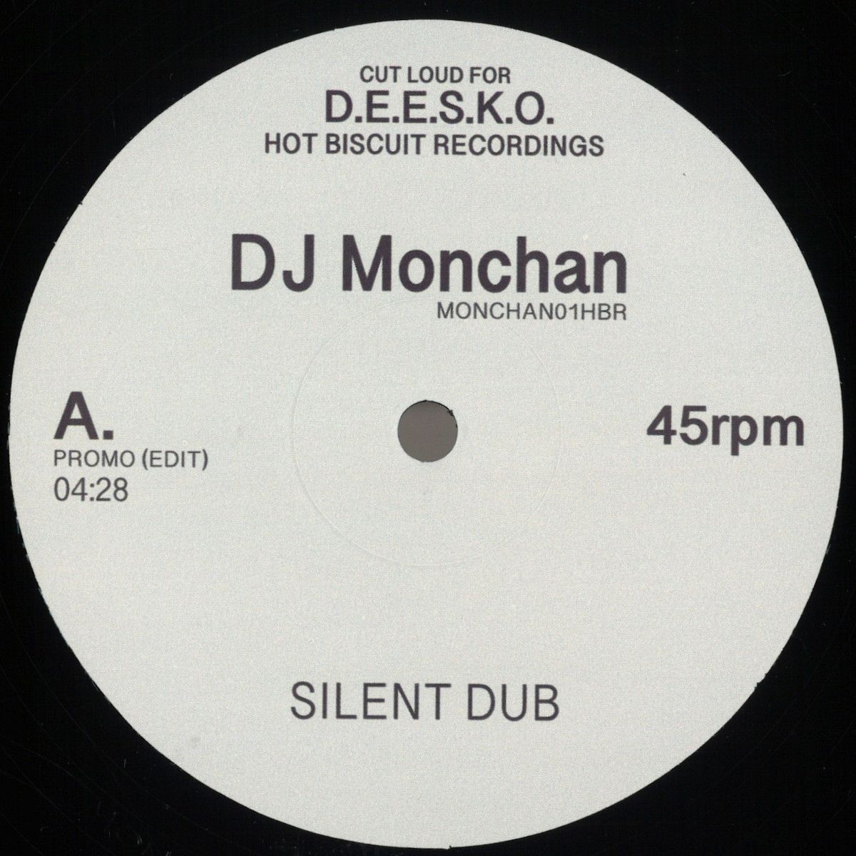 DJ Monchan - Silent Dub / Finally | Hot Biscuit Recordings (MONCHAN01HBR)
