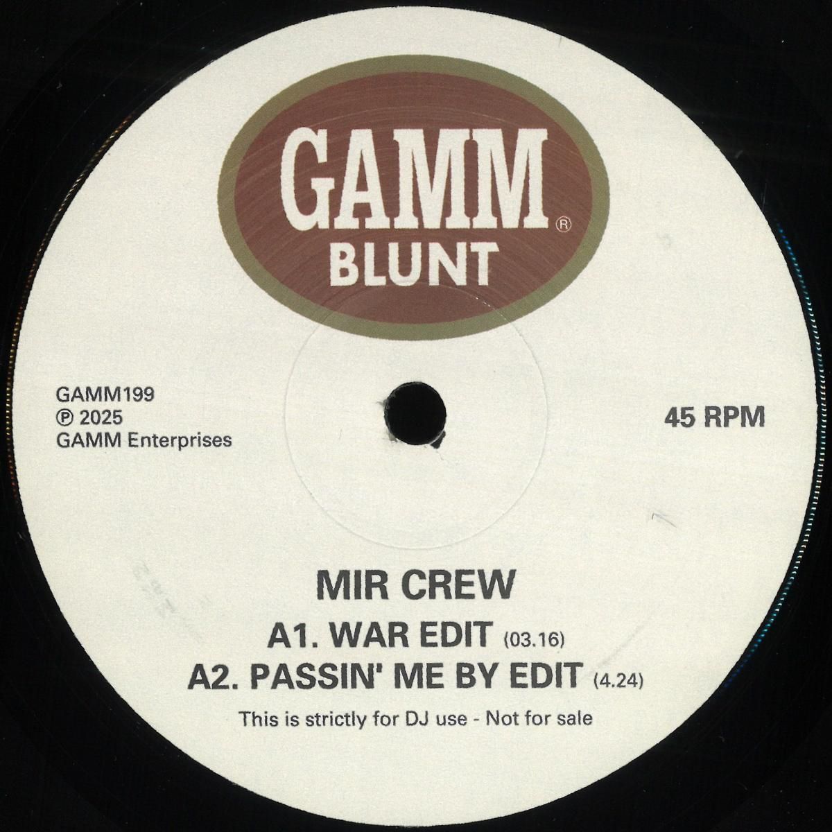 MIR CREW - EP | GAMM Recordings (GAMM199) - main