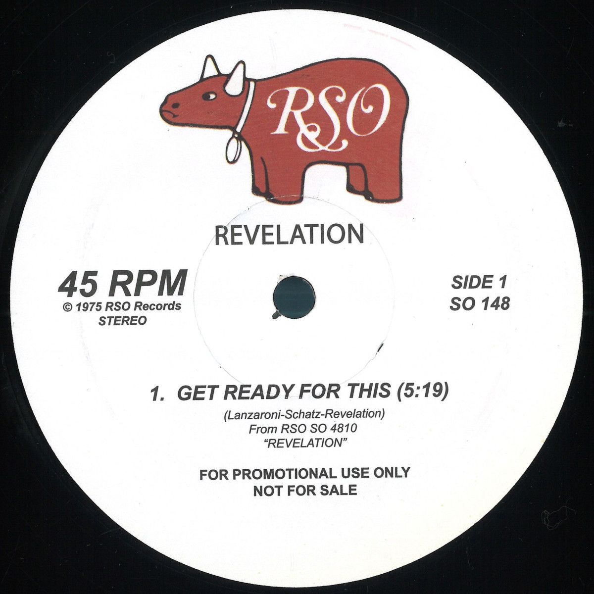 Revelation - Get Ready For This (Ron Hardy Edit) | RSO (SO148)