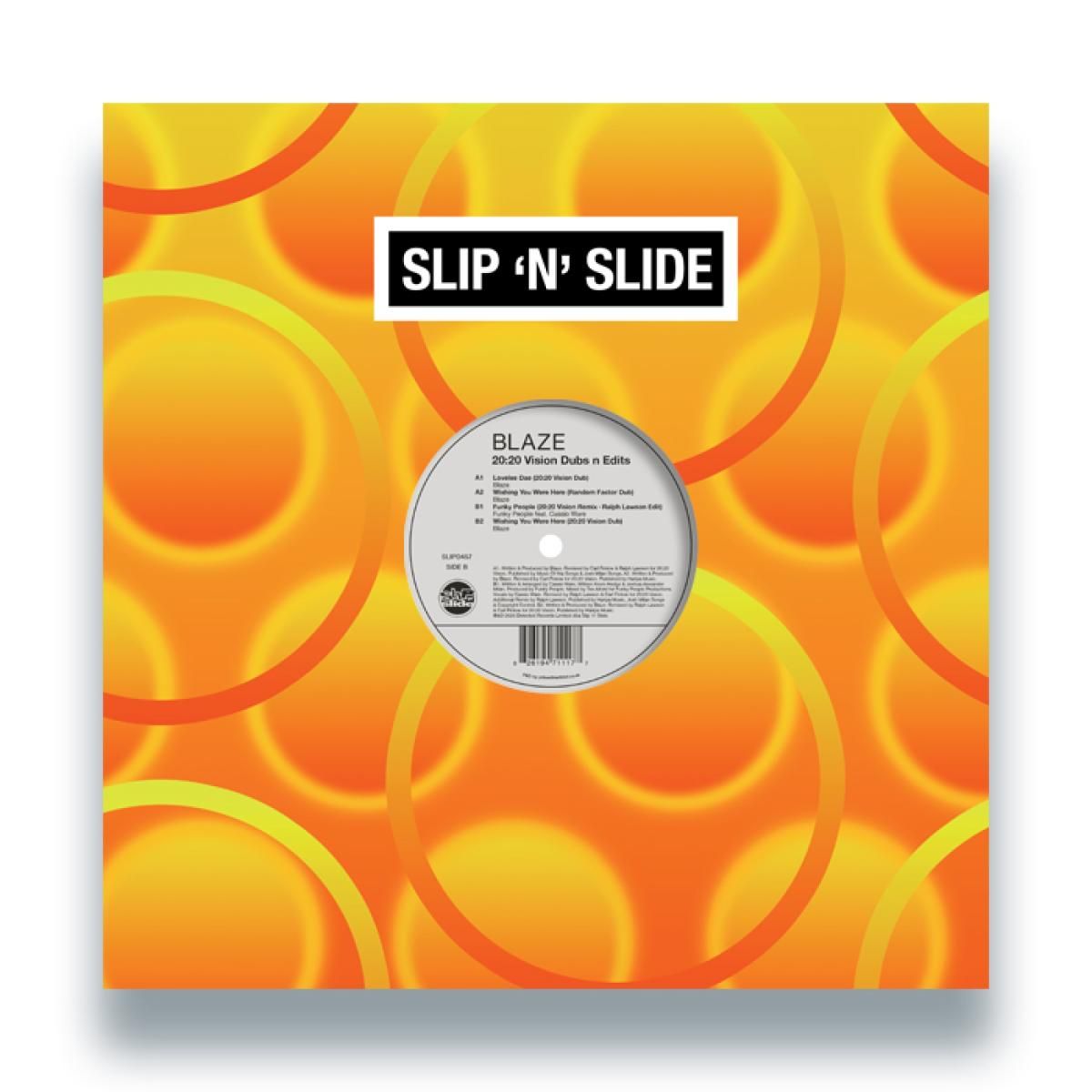 Blaze - 20:20 Vision Dubs n Edits | Slip N Slide (SLIPD457) - main