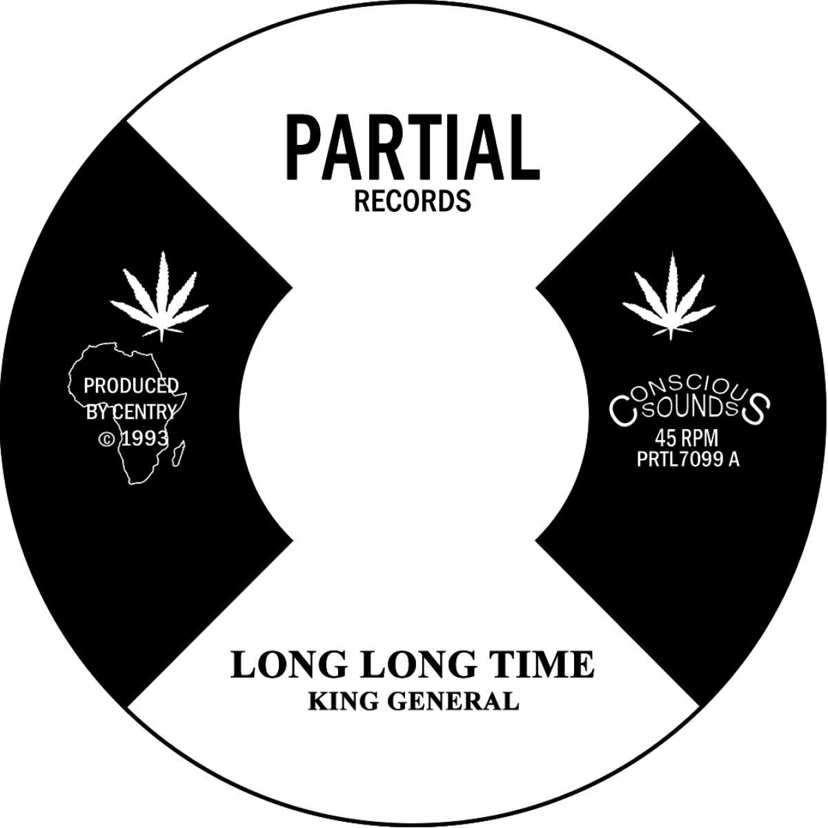 King General - Long Long Time 7" | Partial Records (PRTL7099) King General - Long Long Time 7" | Partial Records (PRTL7099)