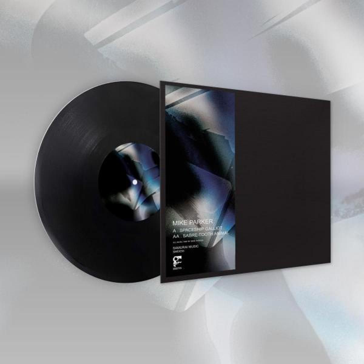 Mike Parker - Spaceship Galliot / Saber-tooth Animal 10" | Samurai Music (SMDE55) - main Mike Parker - Spaceship Galliot / Saber-tooth Animal 10" | Samurai Music (SMDE55) - main
