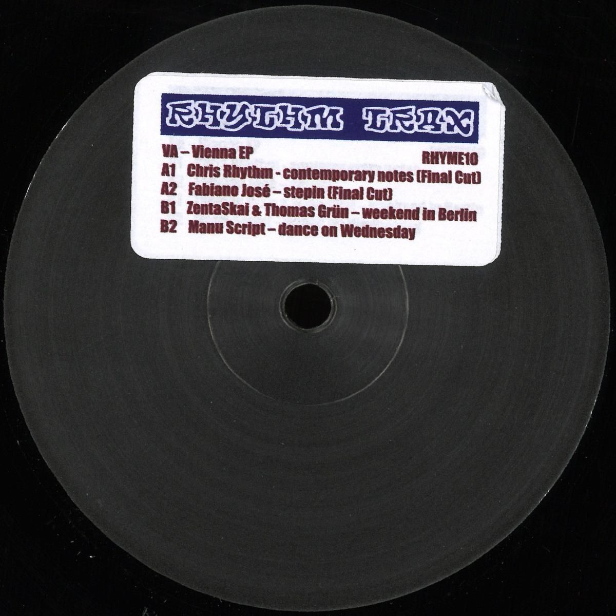 Various - Vienna EP | Rhythm Trax (RHYME10) - main