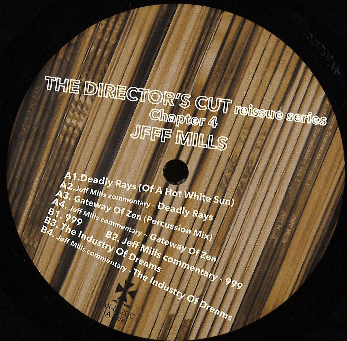 JEFF MILLS - THE DIRECTOR'S CUT CHAPTER 4 | Axis Records (AX082DC) JEFF MILLS - THE DIRECTOR'S CUT CHAPTER 4 | Axis Records (AX082DC)
