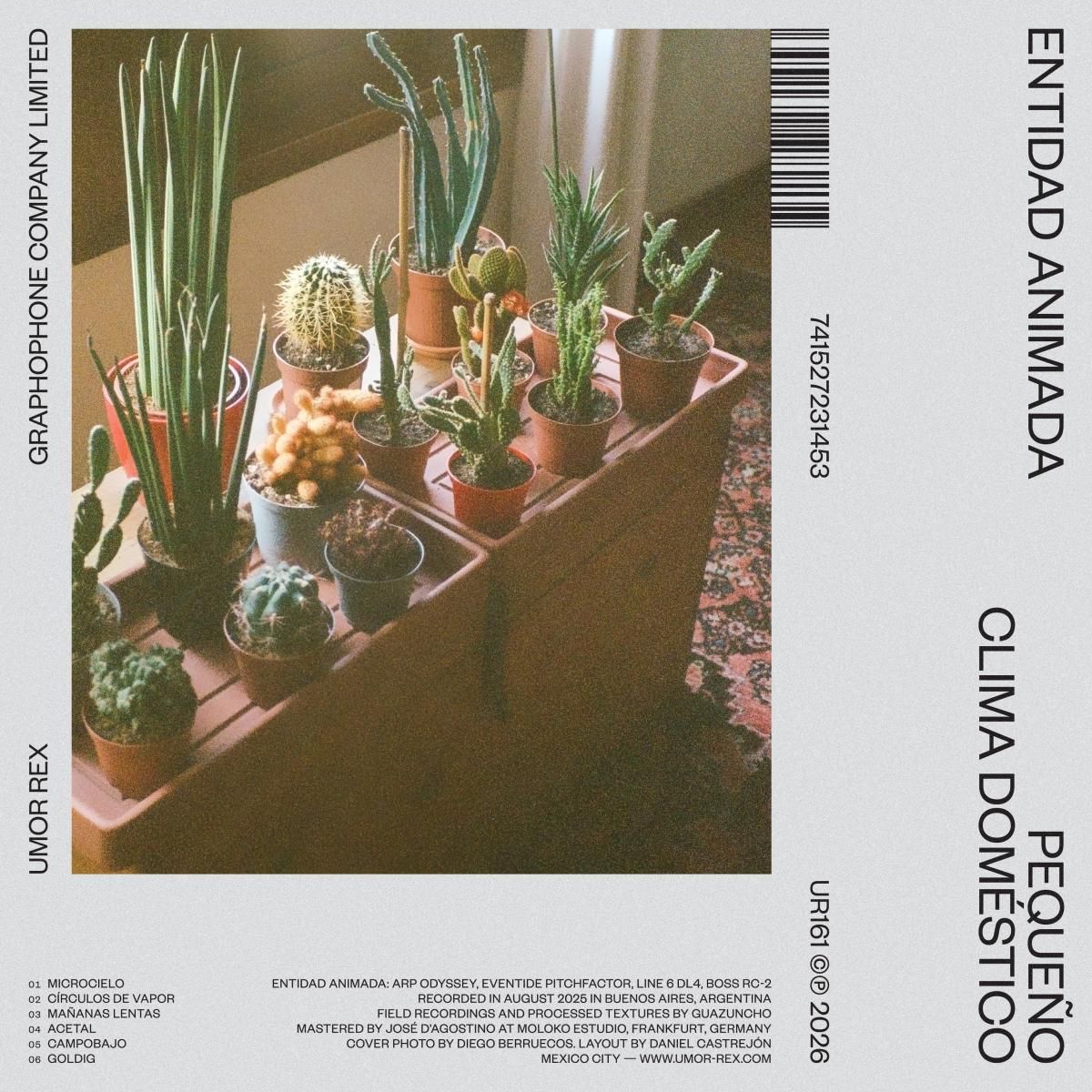 Entidad Animada - Pequeño clima doméstico (TAPE) | Umor-Rex (UR161CS) - main Entidad Animada - Pequeño clima doméstico (TAPE) | Umor-Rex (UR161CS) - main