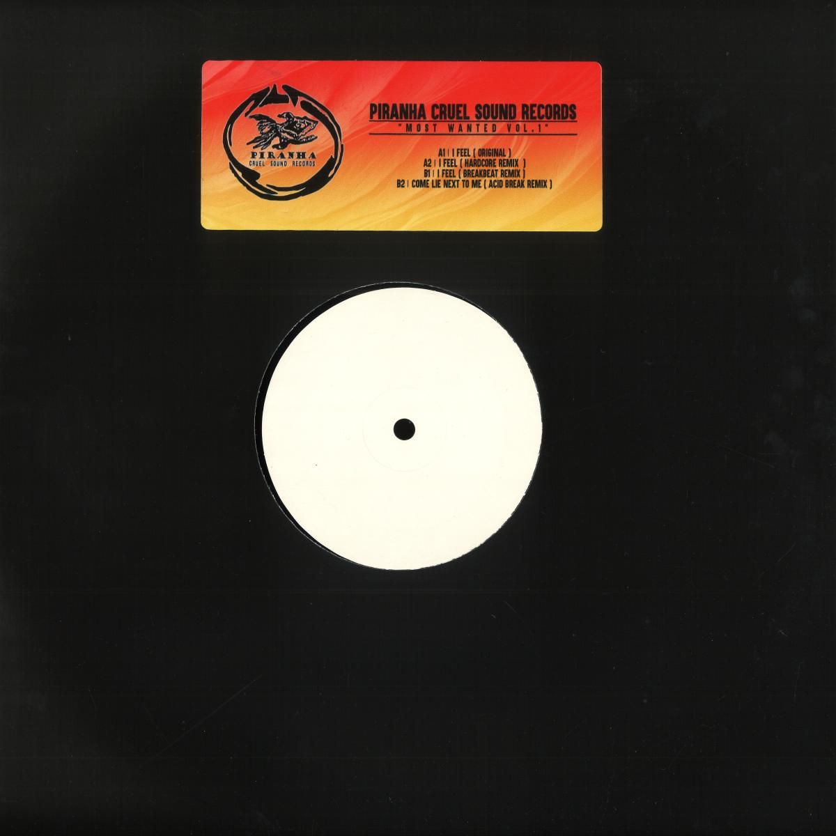 Various - Most Wanted Vol. 1 | Piranha Cruel Sound Records (PCSR001) - main Various - Most Wanted Vol. 1 | Piranha Cruel Sound Records (PCSR001) - main