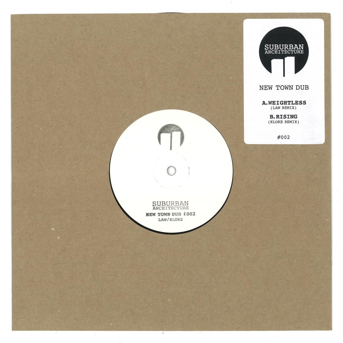 Law & Kloke - New Town Dub #002 (10") | Suburban Architecture (NEWDUB002) - main Law & Kloke - New Town Dub #002 (10") | Suburban Architecture (NEWDUB002) - main