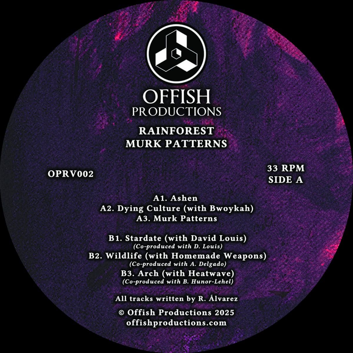 Rainforest - Murk Patterns | Offish Productions (OPRV002) - main