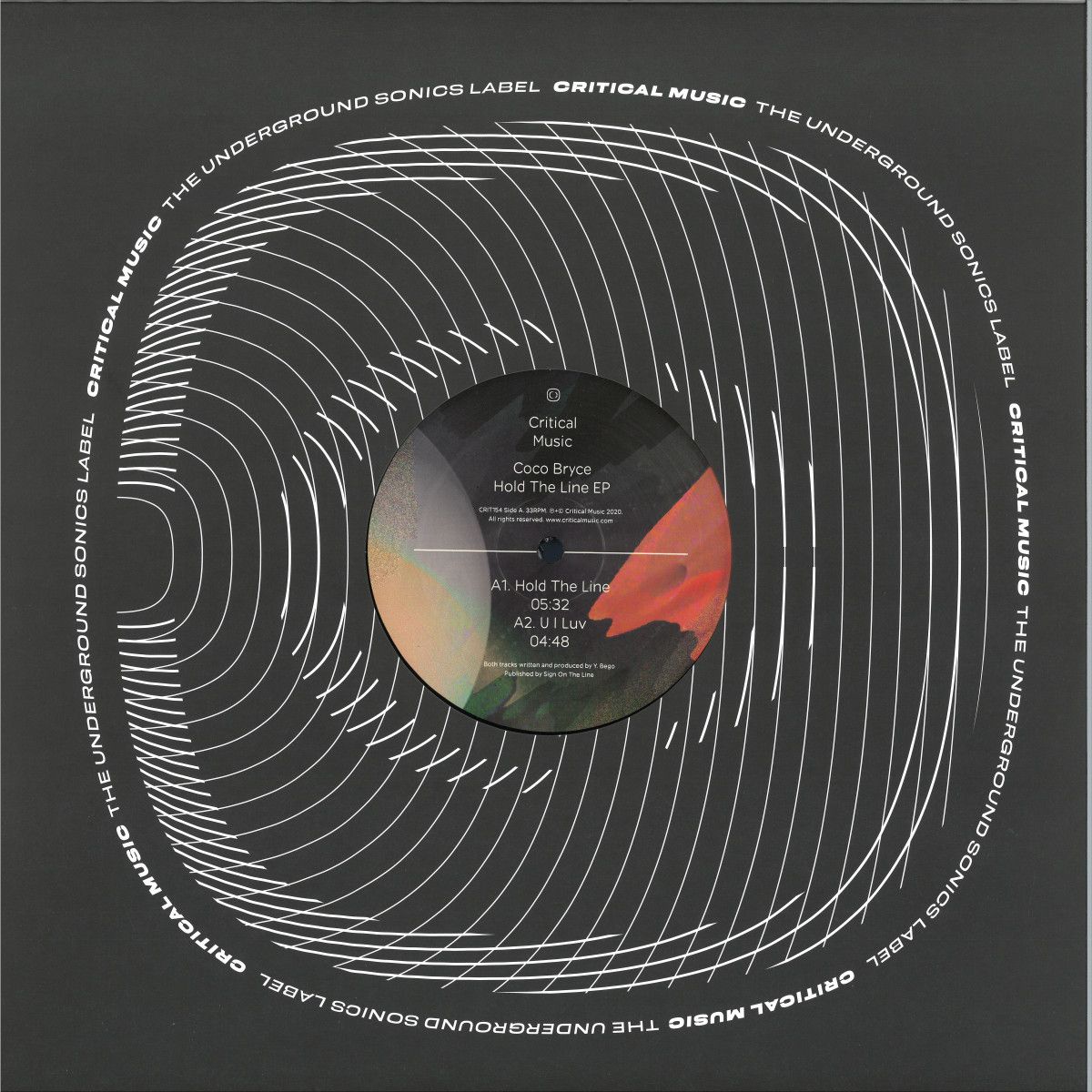 Coco Bryce - Hold The Line EP | Critical Music (CRIT154) - main